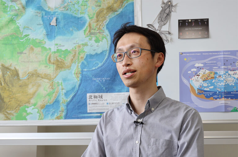 Assistant Professor Kohei Matsuno, Faculty of Fisheries Sciences, Hokkaido University (Photo: Sohail Keegan Pinto)