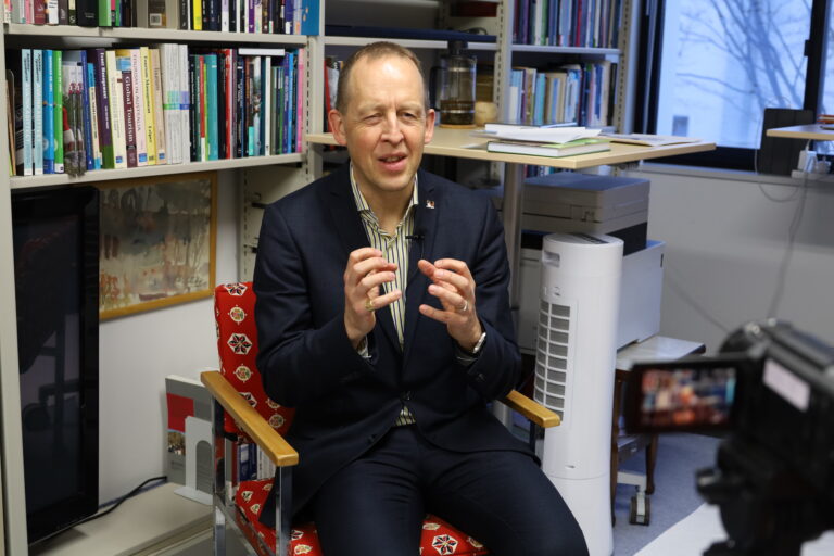 Professor Johan Edelheim (Photo by Yuka Saito)