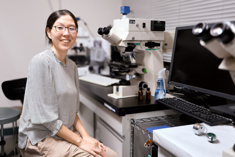 Assistant Professor Sayaka Mino, Faculty of Fisheries Sciences, Hokkaido University