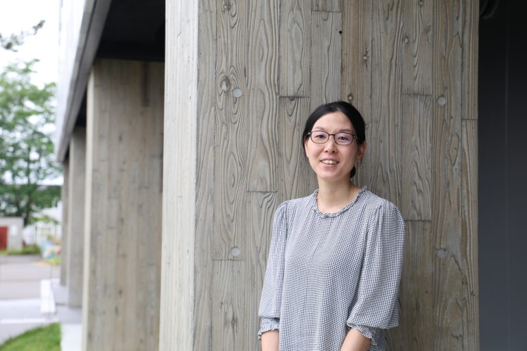 Assistant Professor Sayaka Mino, Faculty of Fisheries Sciences, Hokkaido University.
