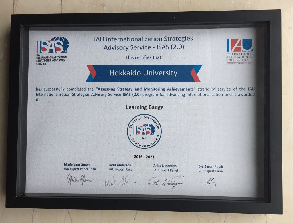 Hokkaido University becomes the first university in the world to ...