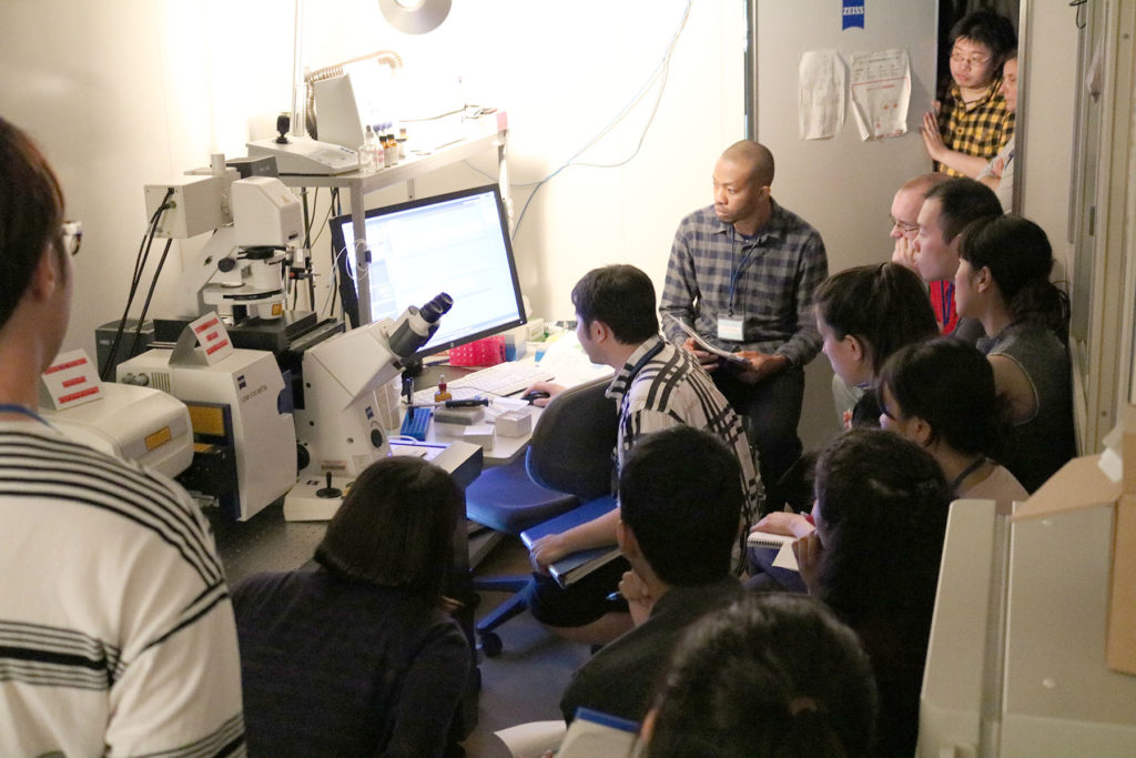 Confocal Laser Scanning Microscope practical