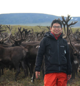 Dr. Katsunori Takase, Faculty of Letters, in Arctic Russia