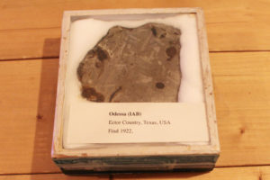 A meteorite from one of Yurimoto’s collections.