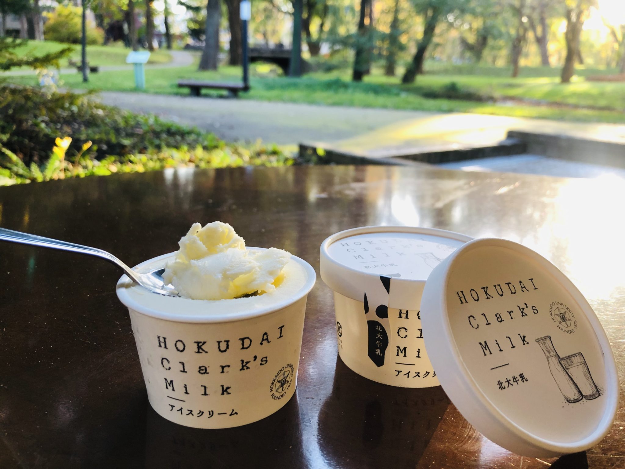 Taste the pioneering spirit of Hokkaido University through ice cream