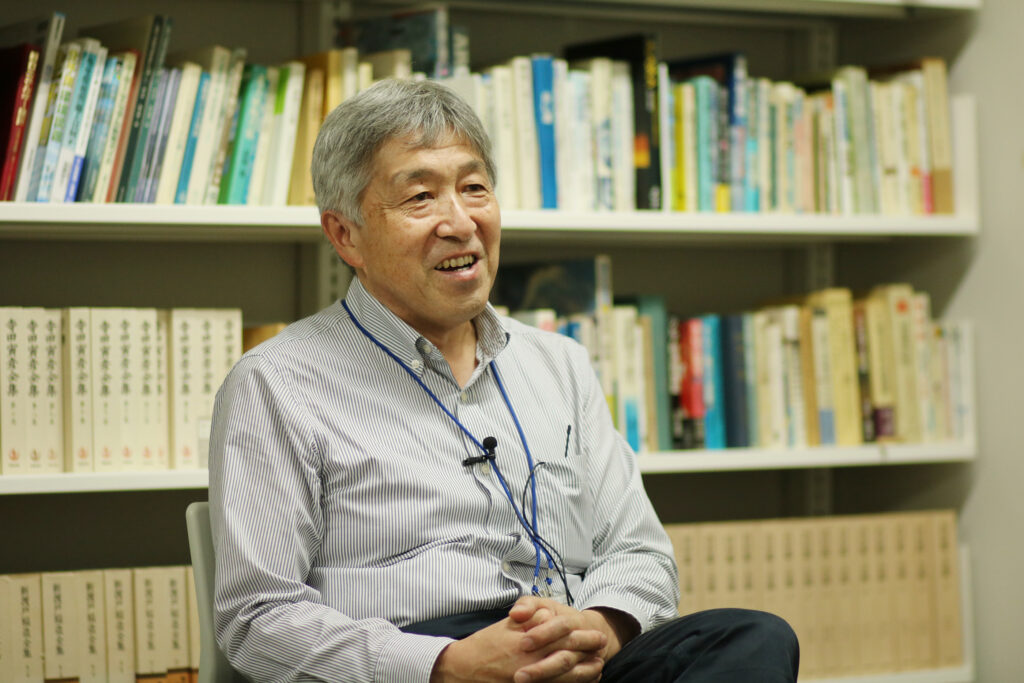 Professor Natsuhiko Otsuka, Arctic Research Center (Photo by Aprilia Agatha Gunawan)