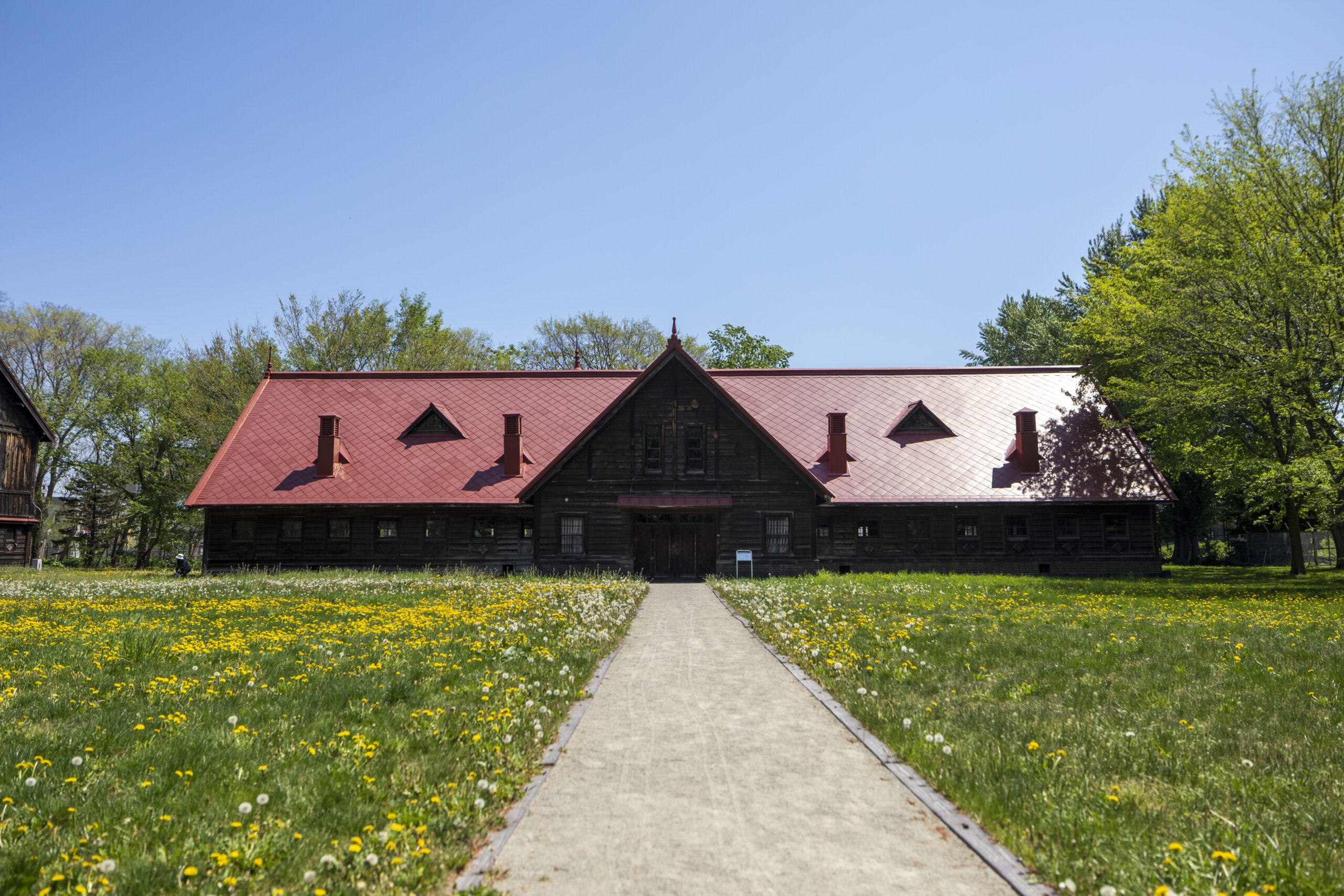 The Model BArn in Experimental Farm No. 2, Hokkaido University.