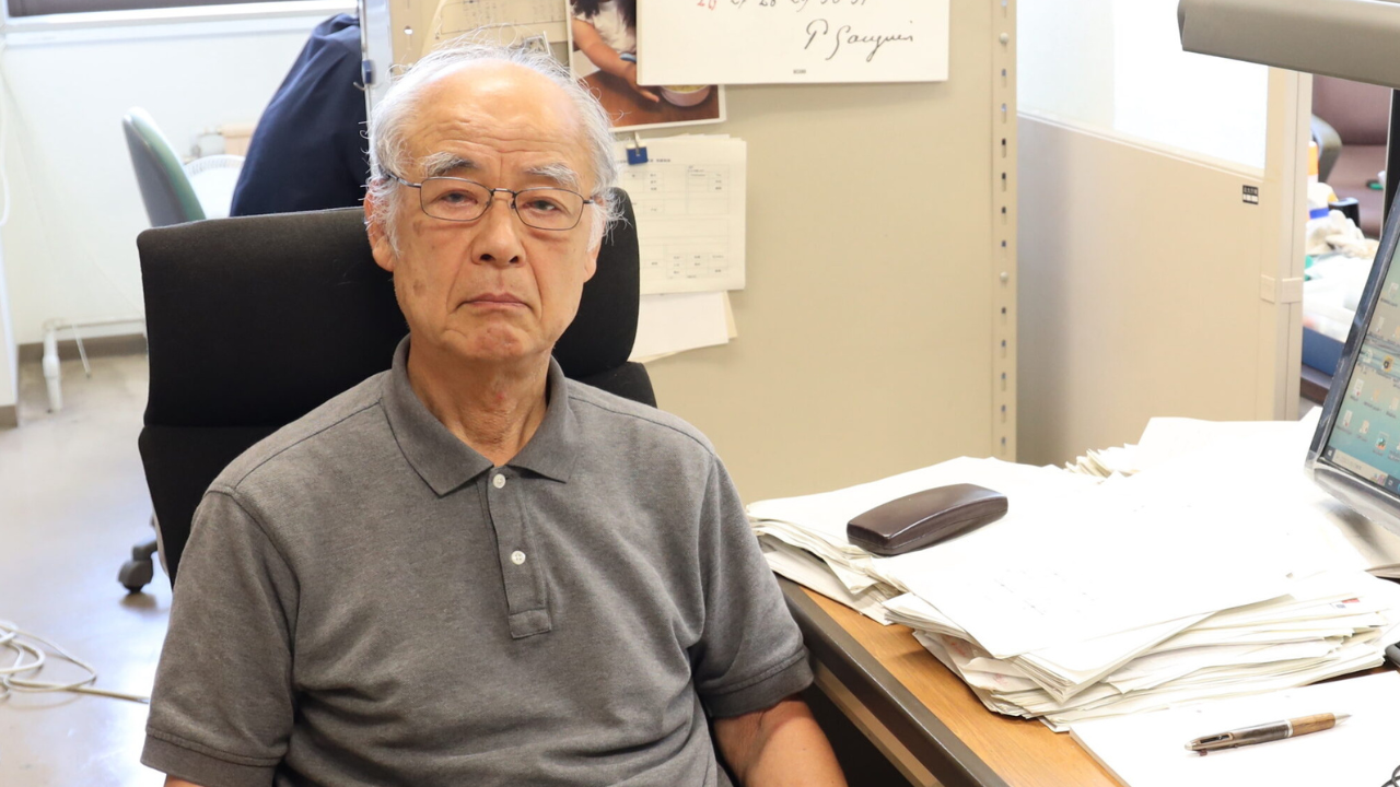 Kenzo Ishikawa, first and corresponding author of the study. (Photo: Sohail Keegan Pinto)