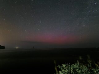Space storms light up Japan’s sky